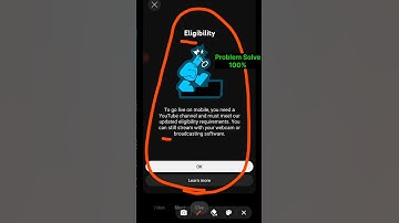 Eligibility Live Problem | live stream eligibility problem / youtube live stream eligibility problem