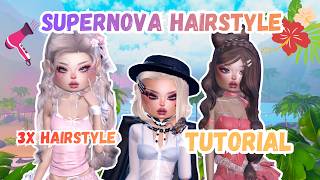 3x HAIRSTYLE TUTORIAL | DRESS TO IMPRESS