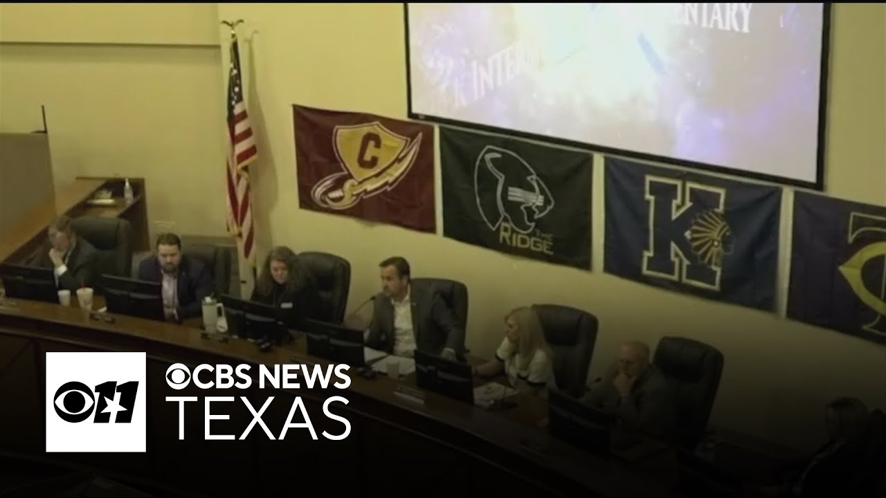 Keller ISD faces strong opposition to proposal for district split - YouTube