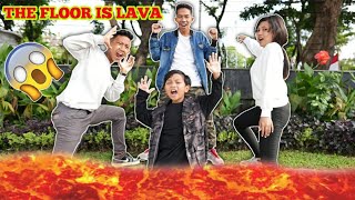 THE FLOOR IS LAVA PART 2 | Mikael Family