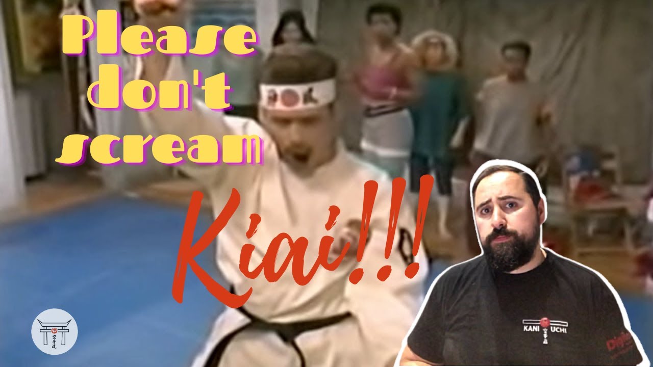 Shouting in Karate The Kiai (the snarl) YouTube