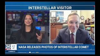 Avi Loeb interviewed by Nicole Gabe on Fox 25 News