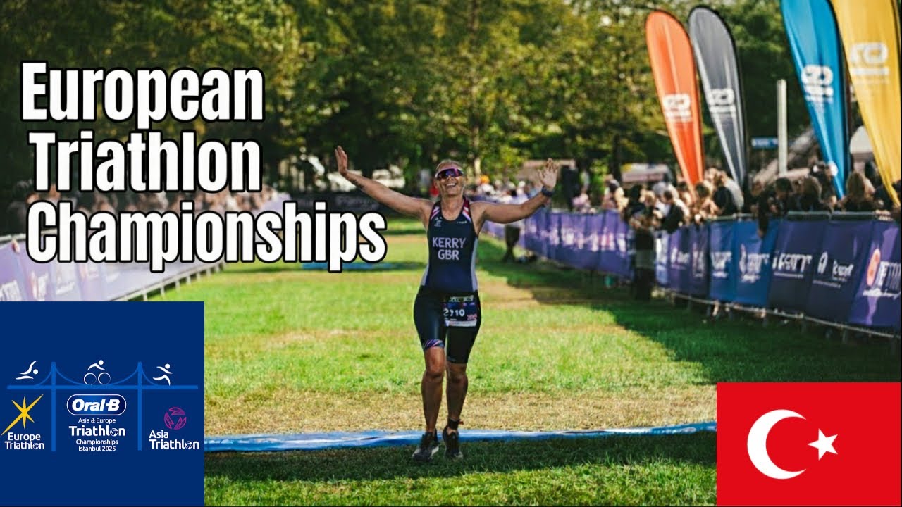 The first EVER triathlon to cross Continents MID race!!