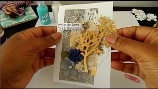 Chipboard Project with Prima Foils