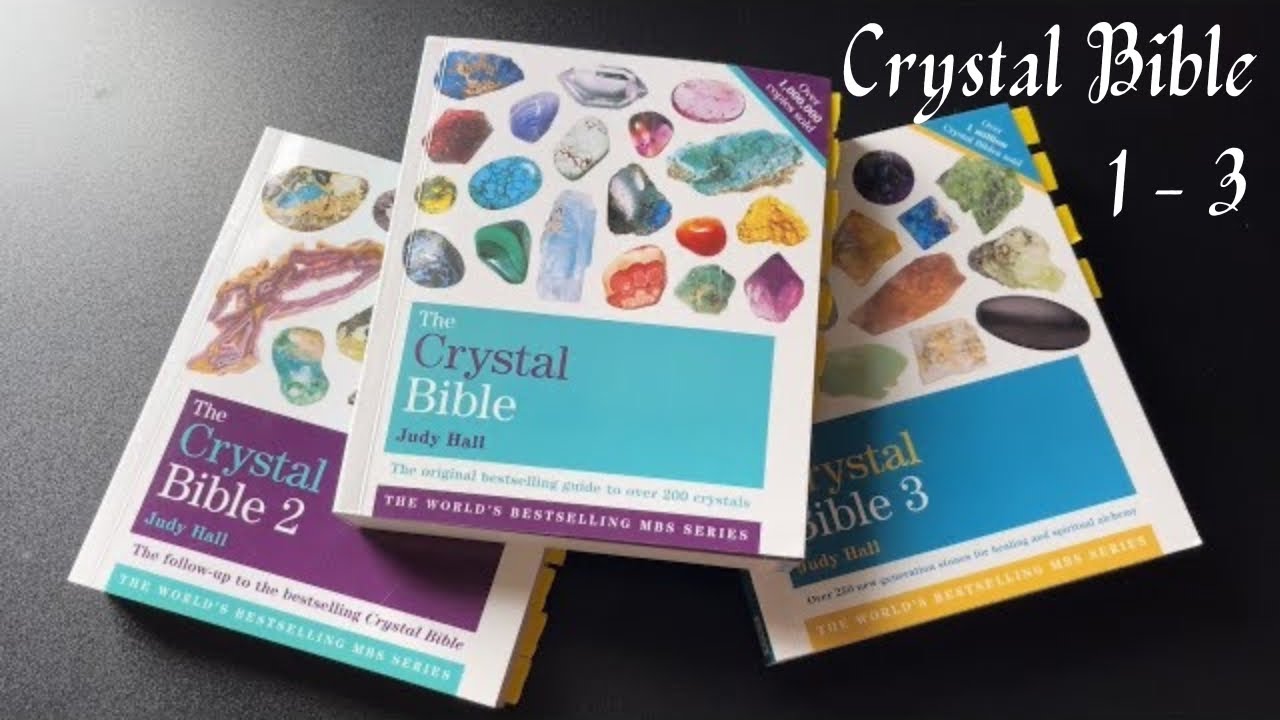 The Crystal Bible books 1, 2 & 3 by Judy Hall Flip Through Book