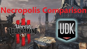 Unreal Tournament 3 vs UDK Necropolis Comparison