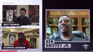The Legend Ken Griffey Jr. Speaks On When Him & His Dad Hit Back 2 Back Home Runs! w/ FOOTAGE