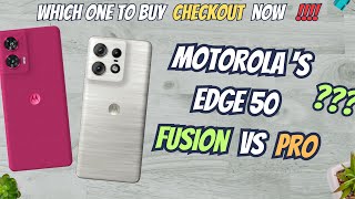 Motorola Edge 50 Fusion vs Motorola Edge 50 Pro Comparison | | GIVEAWAY OnePlusNord Buds earphones |