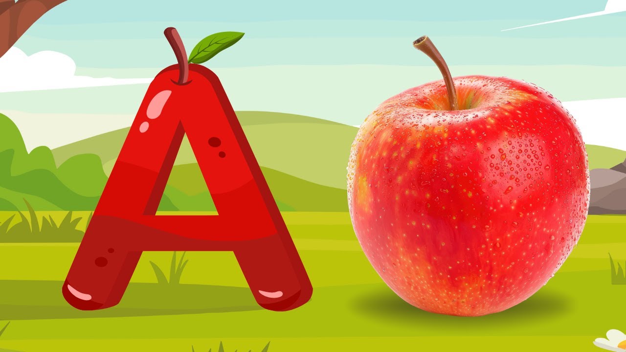 ABC Song | A Is for Apple 🍎 Alphabet Song for Kids | Learn Letters ...