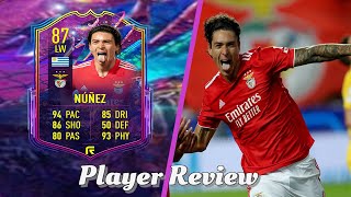 ONLY 20K?! 😳DARWIN NUNEZ FUTURE STARS PLAYER REVIEW! 87 RATED! FIFA 22 ULTIMATE TEAM!