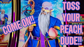 Doing Just Peachy Playing San Xing Riches 🔷😛🍑