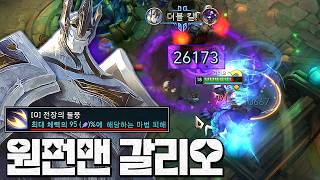 최대체력 95퍼 회오리ㅋㅋㅋㅋㅋ 원펀맨 갈리오