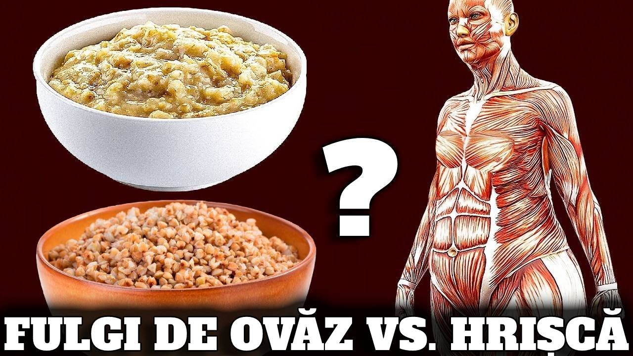 HRIȘCĂ vs. FULGI DE OVĂZ! CE E MAI SĂNĂTOS? 2 REȚETE: CLĂTITE CU FULGI DE OVĂZ, PÂINE DIN HRIȘCĂ...