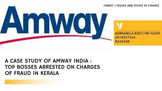 Case Study of Amway India