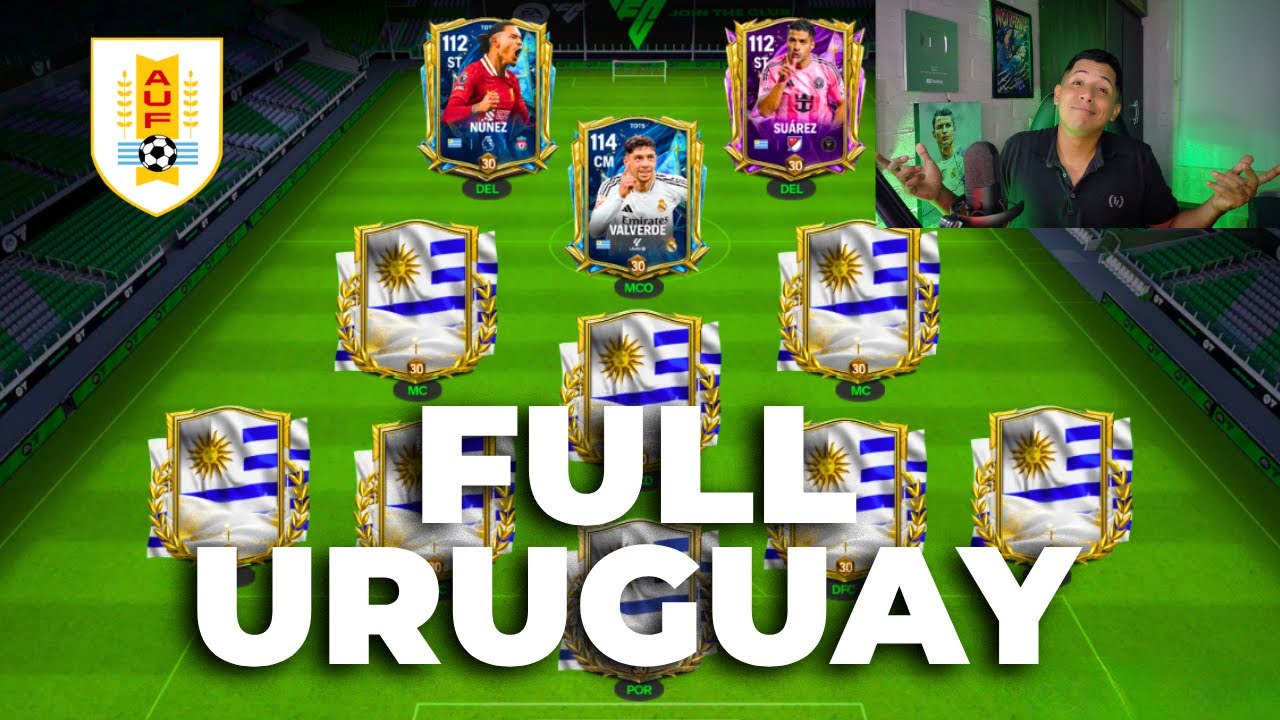 Gastamos TODO para Crear el MEJOR FULL URUGUAY en FC Mobile 25