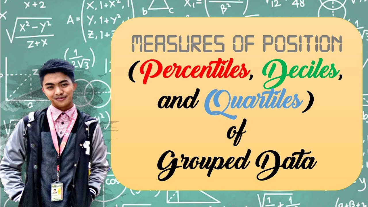 Measures Of Position Of Grouped Data Percentile Decile Quartile