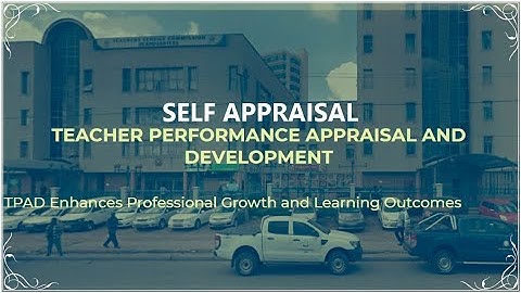 HOW TO FILL TSC ONLINE TPAD - Self Appraisal