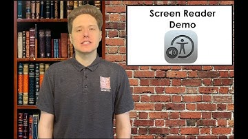 Screen Reader Accessibility Demo
