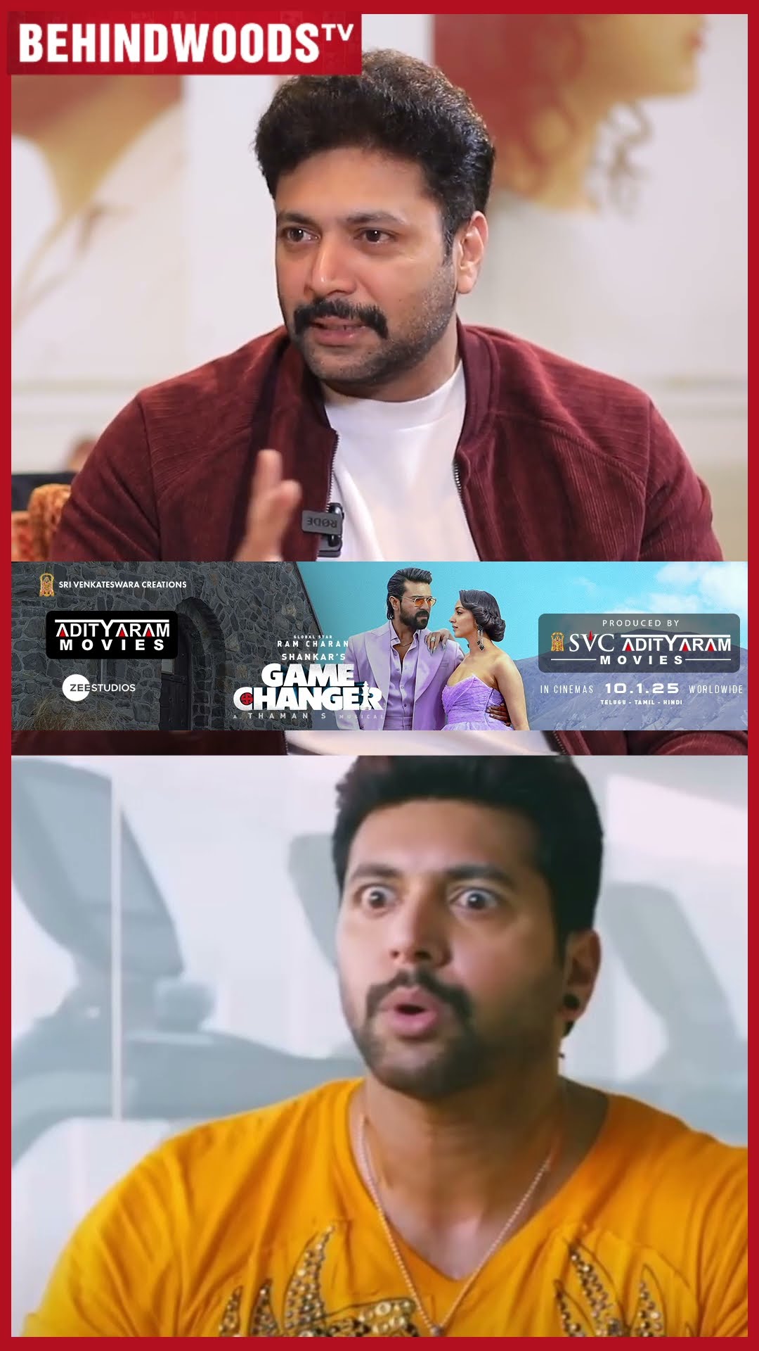 'Glass கைல குத்திடுச்சு... பயங்கரமா கத்திட்டேன்..' Shooting-ல் நடந்த விபத்து | Jayam Ravi