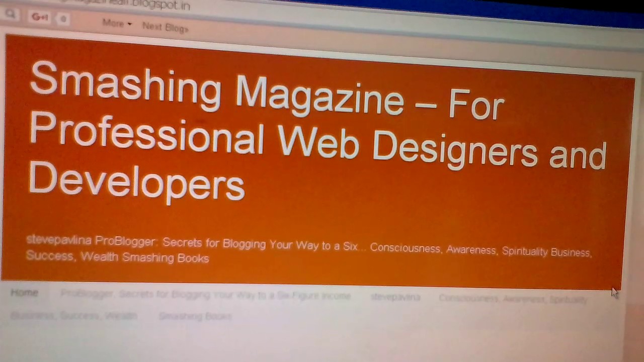 Smashing Magazine – For Professional Web Designers and Developers - YouTube