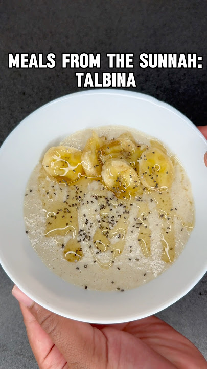 Sunnah Meals - Talbina #islam #muslim #allah #talbina #easyrecipe #sunnah #homemade