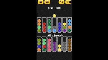 ball sort puzzle level 1669