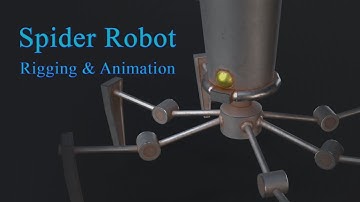 Spider Robot #2 (Rigging & Animation) - Advanced Skeleton