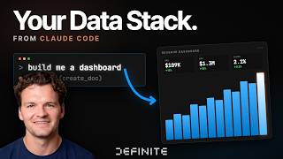 Build & Manage Your Data Stack from Claude Code