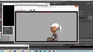 Maya nCloth test - Cloth And Hair