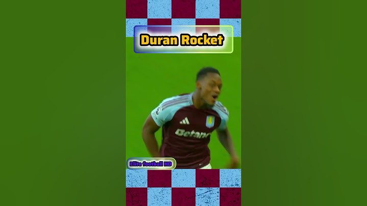 JHON DURAN SCREAMER 🔥 | Aston Villa 3-2 Everton #premierleague