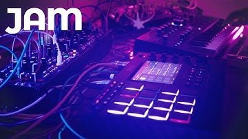 Happy Jamuary! MPC Live, Hydrasynth, Morphagene, Behringer System 100 Modular