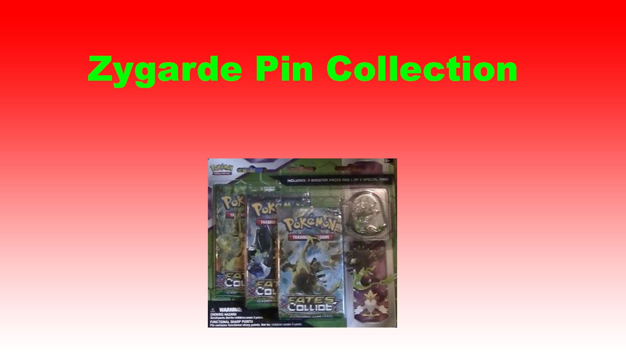 Zygarde Pin Collection