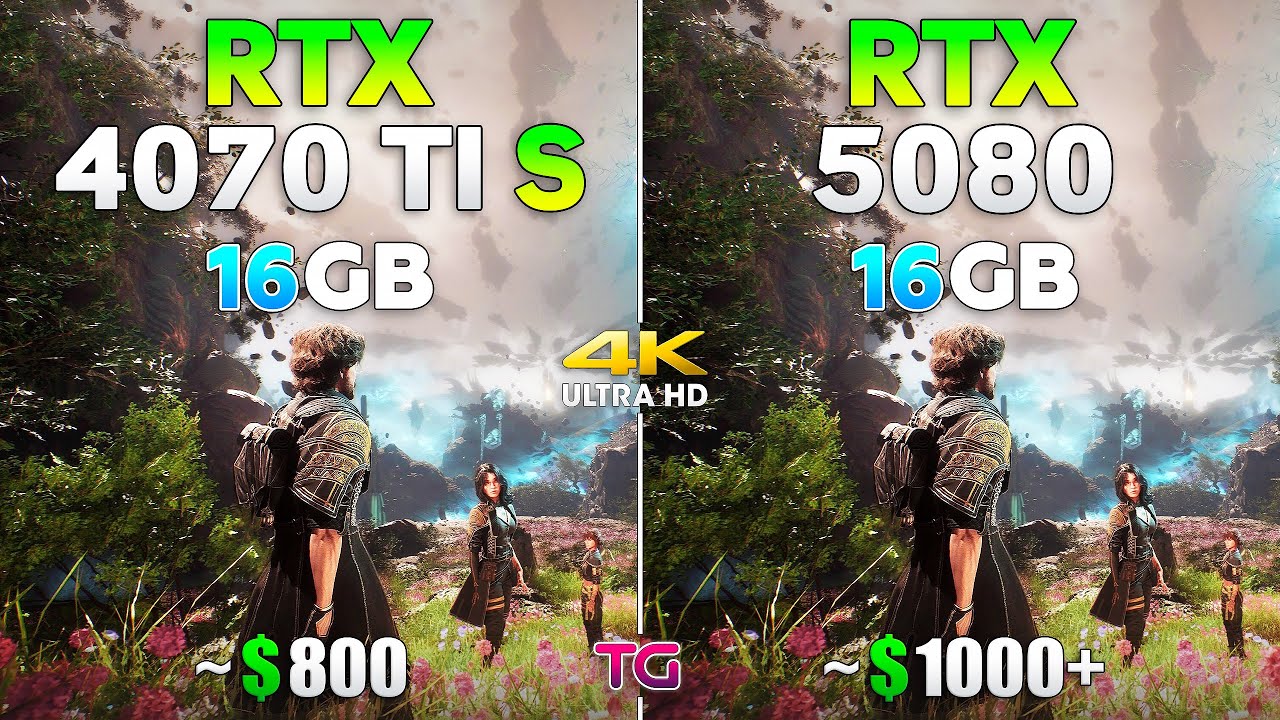 RTX 4070 Ti SUPER vs RTX 5080 - Test in 12 Games | 4K - YouTube