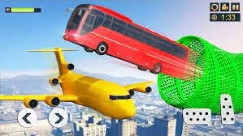 Impossible Bus Stunt Driving 2020 - Mega Ramp Racing Driving Simulator - Android GamePlay #2023