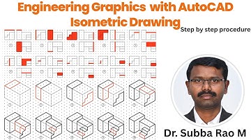 Engineering Graphics with AutoCAD Isometric Drawing