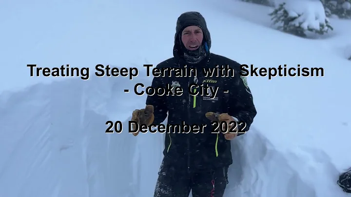 Skeptical of Steep Terrian in Cooke City - 20 Dece...