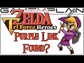 Purple link found in zelda tri force heroes