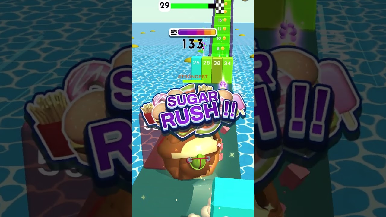 Strong Pusher [EP 36] Running Gameplay For Kids 