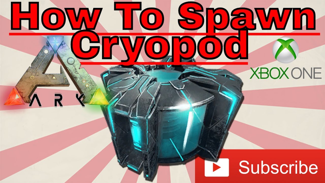 How To Spawn Cryopod Youtube
