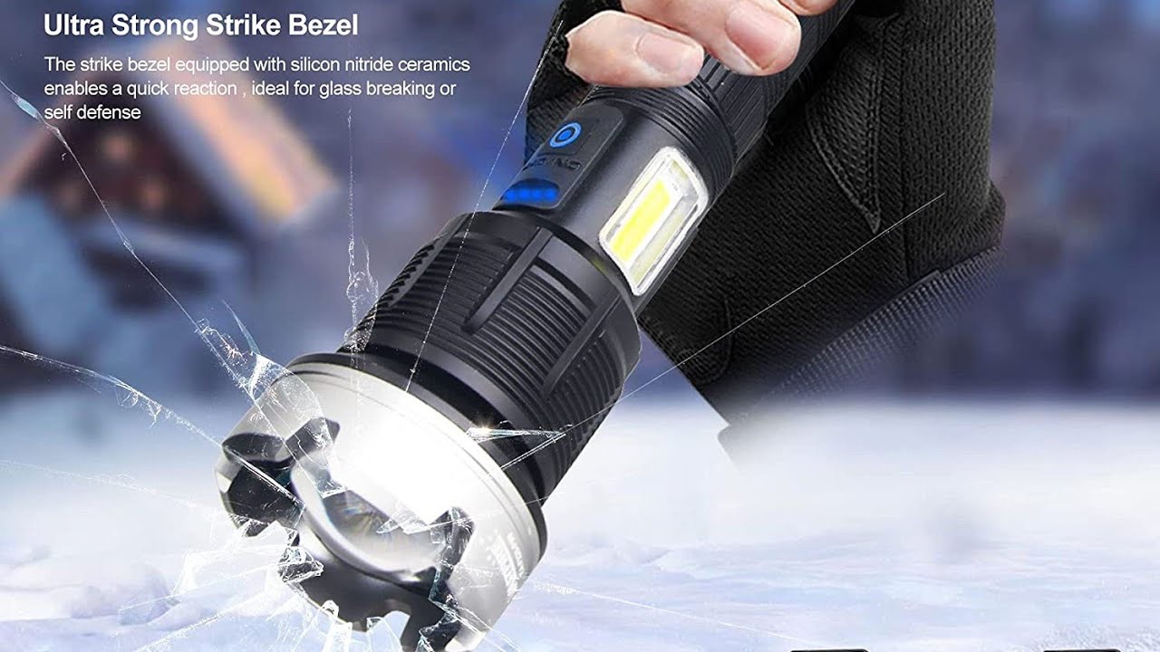 Vastfire Rechargeable Flashlight 2021 Floodlight World's Brightest Flashlight Amazon Unboxing