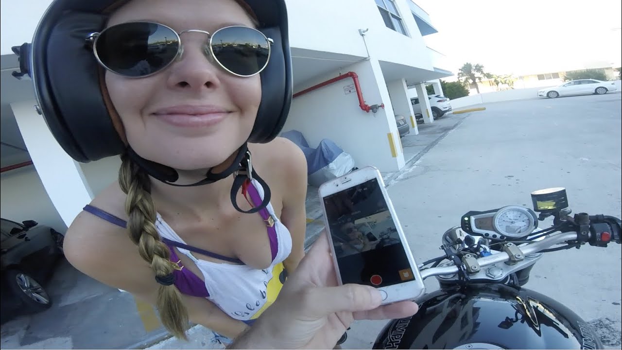 Daily Commute 11: Miami Beach on a Triumph Speed Triple