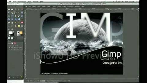 How to Make Your Very Own Gimp Startup Loading Image on Gimp (Part 1).