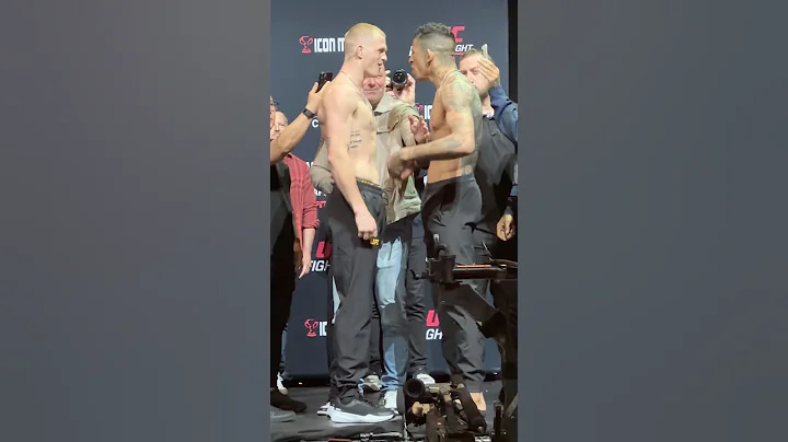 😳😮‍💨 CARLOS PRATES & IAN MACHADO GARRY TALK TRASH DURING FINAL FACE OFF (UFC KANSAS CITY)