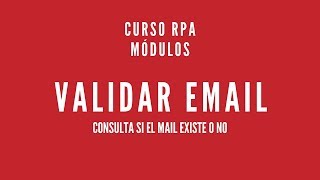 Validar Email (RapidAPI)