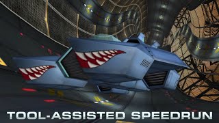 【TAS】 F-ZERO GX: Port Town - Long Pipe - 0'37"432 (Max Speed)