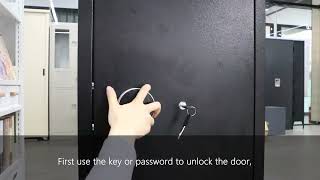 KaerWorld 12-Rifle Gun Safe 1400 Set Fingerprint Password
