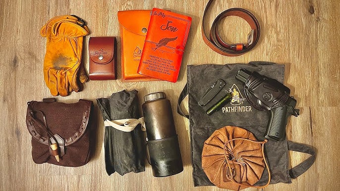 MINIMALIST Traditional BUSHCRAFT Kit Load-out Bedroll & Haversack  Wilderness Survival & Camping 