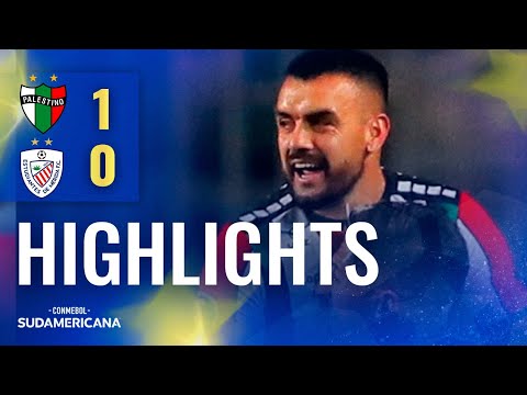 PALESTINO vs. ESTUDIANTES DE MÉRIDA | HIGHLIGHTS | CONMEBOL SUDAMERICANA 2023