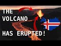 The Eruption HAS BEGUN! | Iceland Volcano ALERT | Eruption Footage
