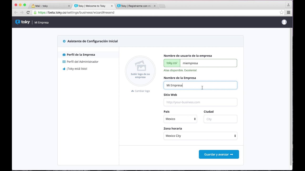 Cómo crear una cuenta de Toky Empresas telephone lady gaga